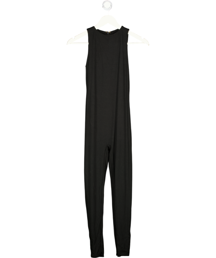 OH POLLY Black Jersey One Piece Jumpsuit UK 8