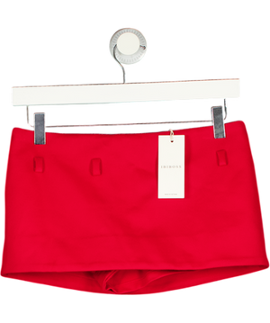 Ibiboss Red Bommie Mini Skort UK M
