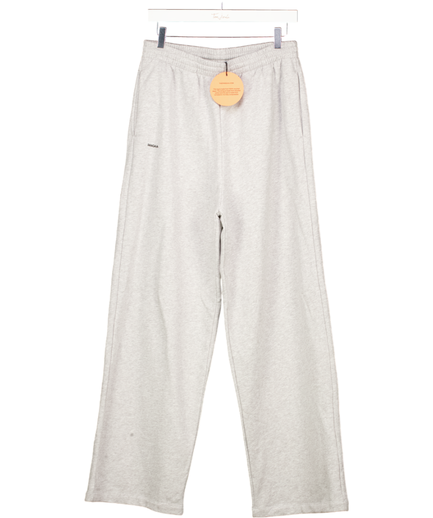 PANGAIA Grey 365 Midweight Straight Leg Track Pants UK M