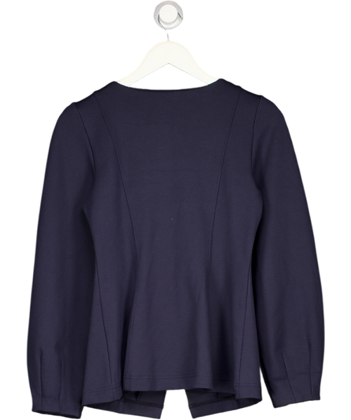 ALIGNE Navy Blue Bonnie Ponte Waisted Blazer UK 8