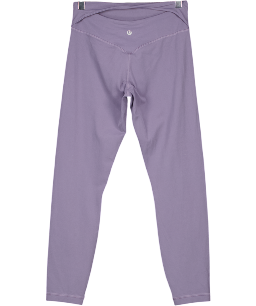 LULULEMON Purple Dusty Putple 7/8 Activewear Leggings Us8 UK 12