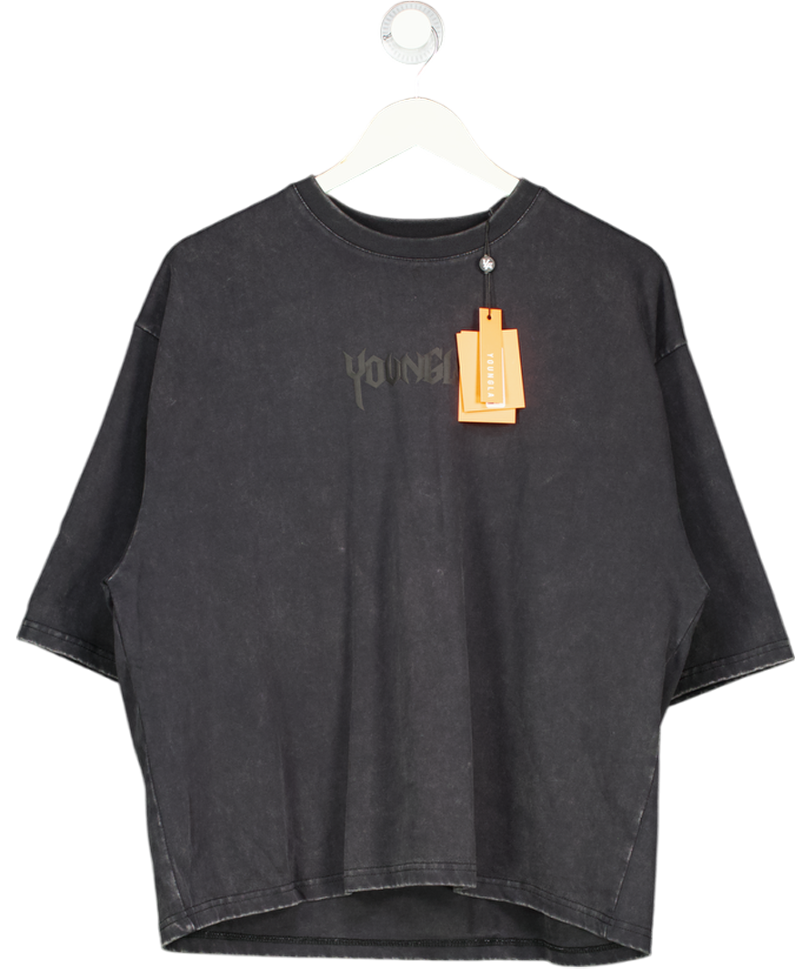 Young LA Black The Midnight Collection T-shirt UK L