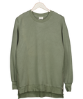 Varley Green Charter Sweat 2.0 Zip Side Sweatshirt UK M