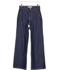 ABERCROMBIE & FITCH Blue High Rise Wide Leg Denim Jeans W24