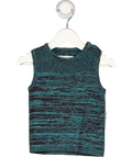 Mini a ture Green Knit Tank Top One Size