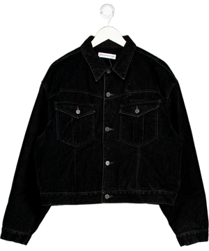 DENIM RESEARCH LABS Black Velvet Quilted Lining  Jacket One Size