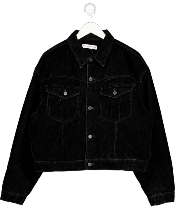 DENIM RESEARCH LABS Black Velvet Quilted Lining  Jacket One Size