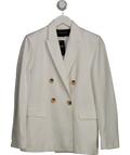 Paper London White Linen Blazer UK 12