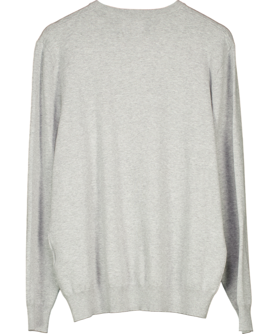 levis Grey Original Housemark Cotton Blend Sweater UK L