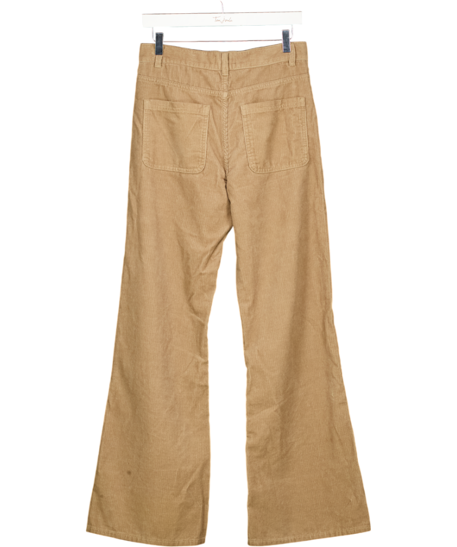 ME + EM Beige Patch Pocket Cord Trousers UK 8