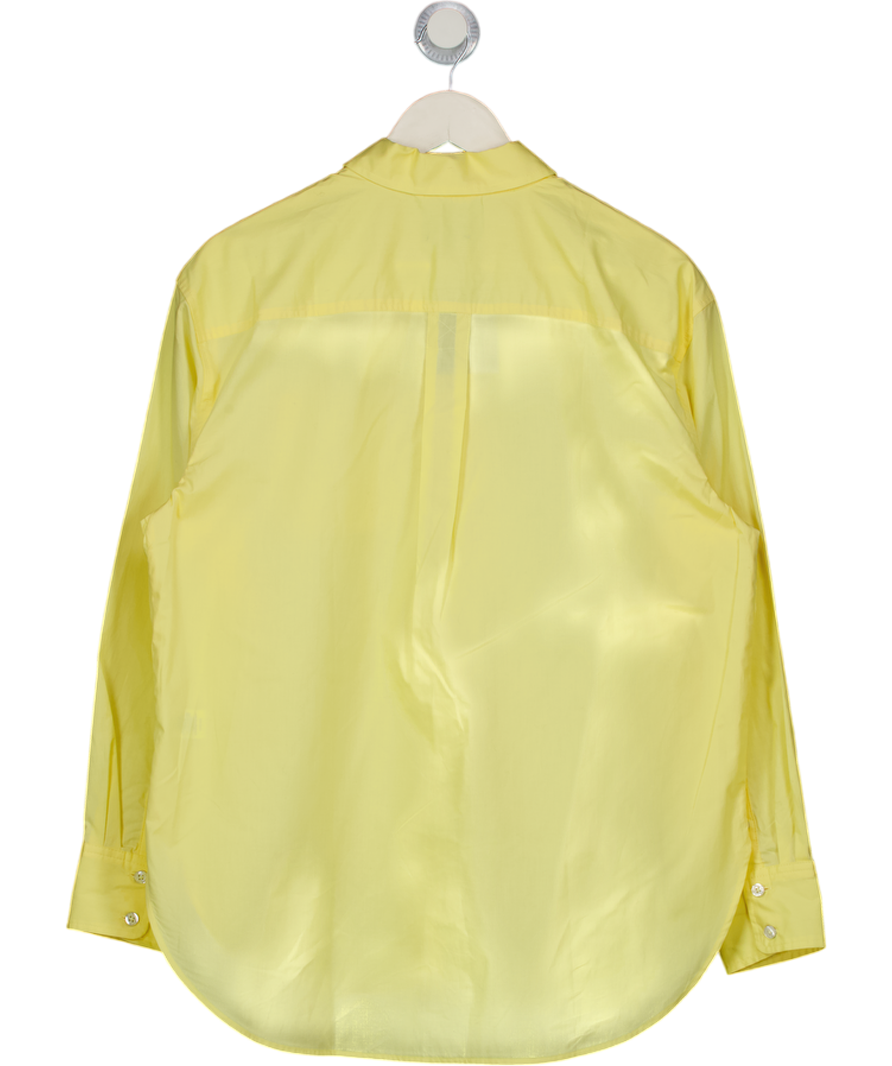 TALBOTS Lemon Yellow Everyday Relaxed Shirt UK M