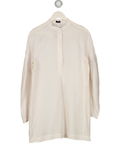 JOSEPH Cream 100% Silk Shirt Dress UK 10