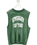 gymshark Green Mesh Oversized Tank UK M