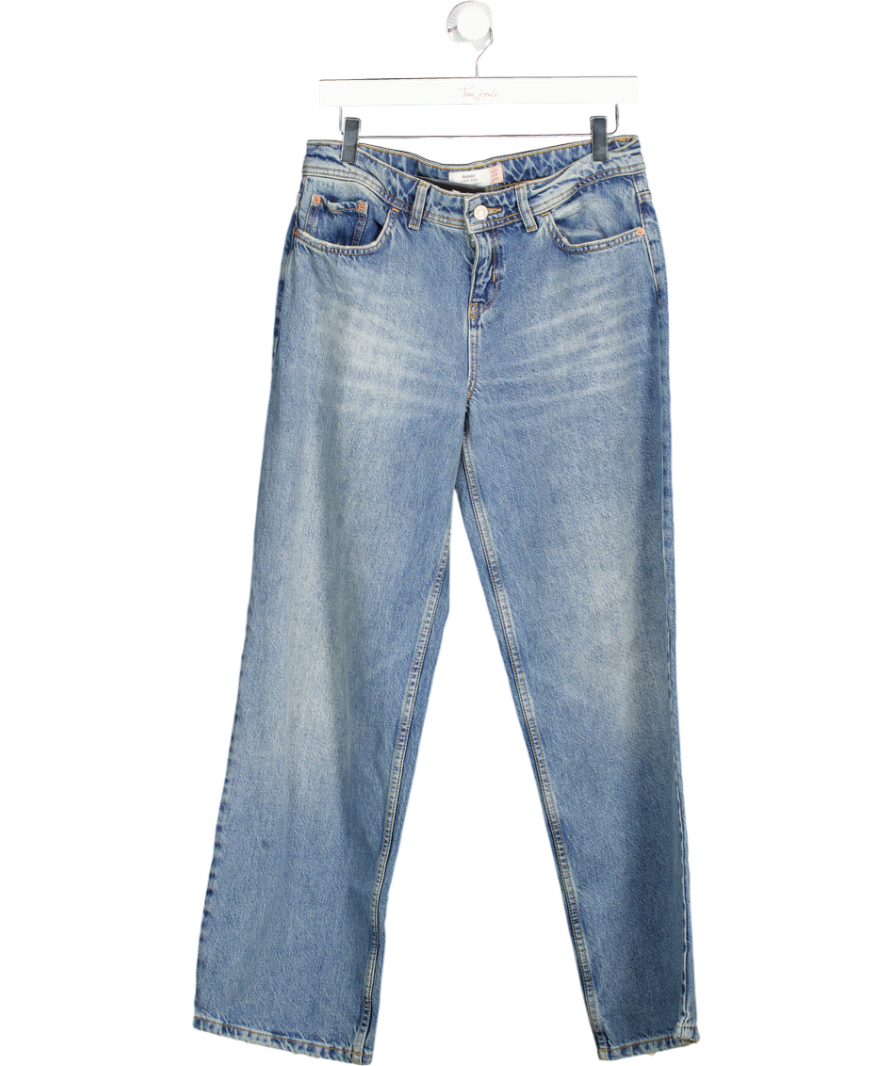 Next Blue Low Rise Super Baggy UK 8