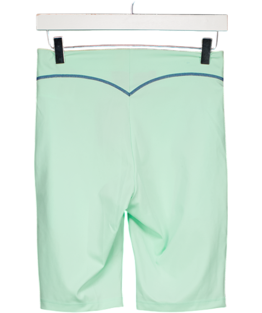 J.LINDEBERG Mint Green Logo Francesca Short Tights UK S