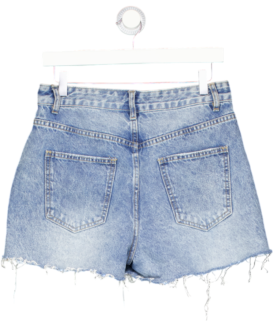 COTTON ON Blue Mid-blue Denim Shorts UK 10