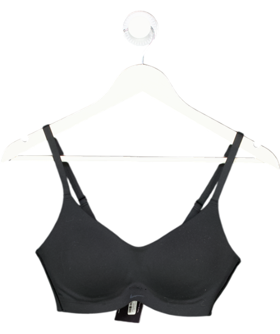 Nike Black Alate Minimalist Sports Bra UK S