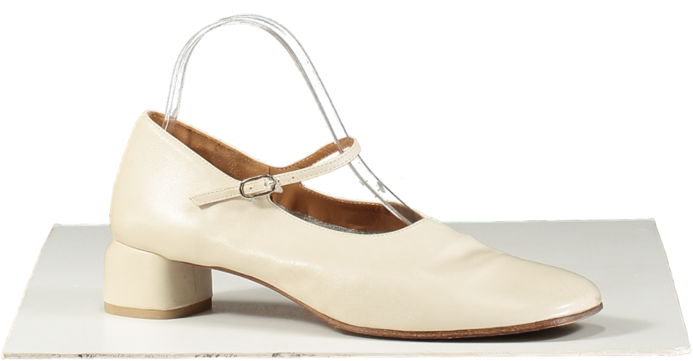 LoQ Cream Daria Mary Jane Flat UK 7 EU 40 👠