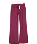 GARAGE Fig Purple Snatch Booty Terry Bootcut Trousers UK S