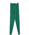 Gym Locker Green So Power Cropped Leggings UK XS