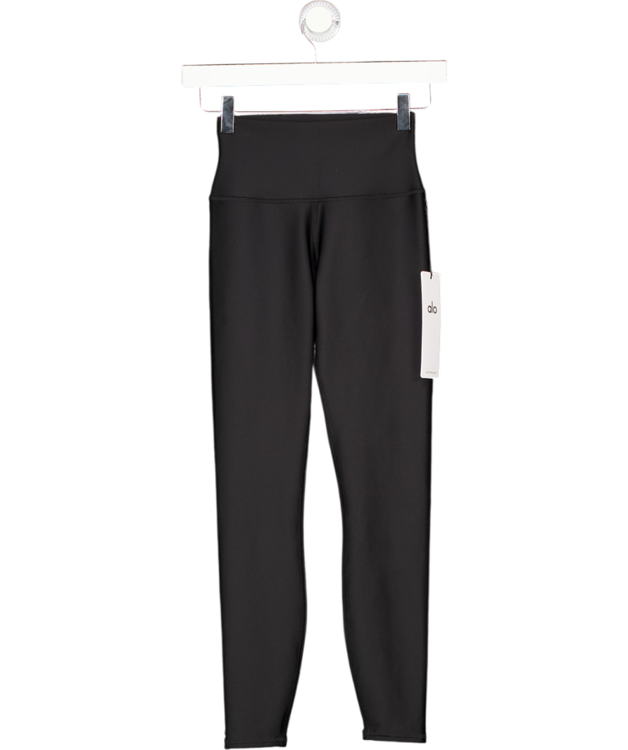 alo Black High-waist Airlift Legging UK XS