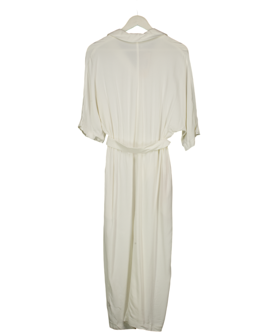 12STOREEZ Cream Kimono Belted Dress UK XS