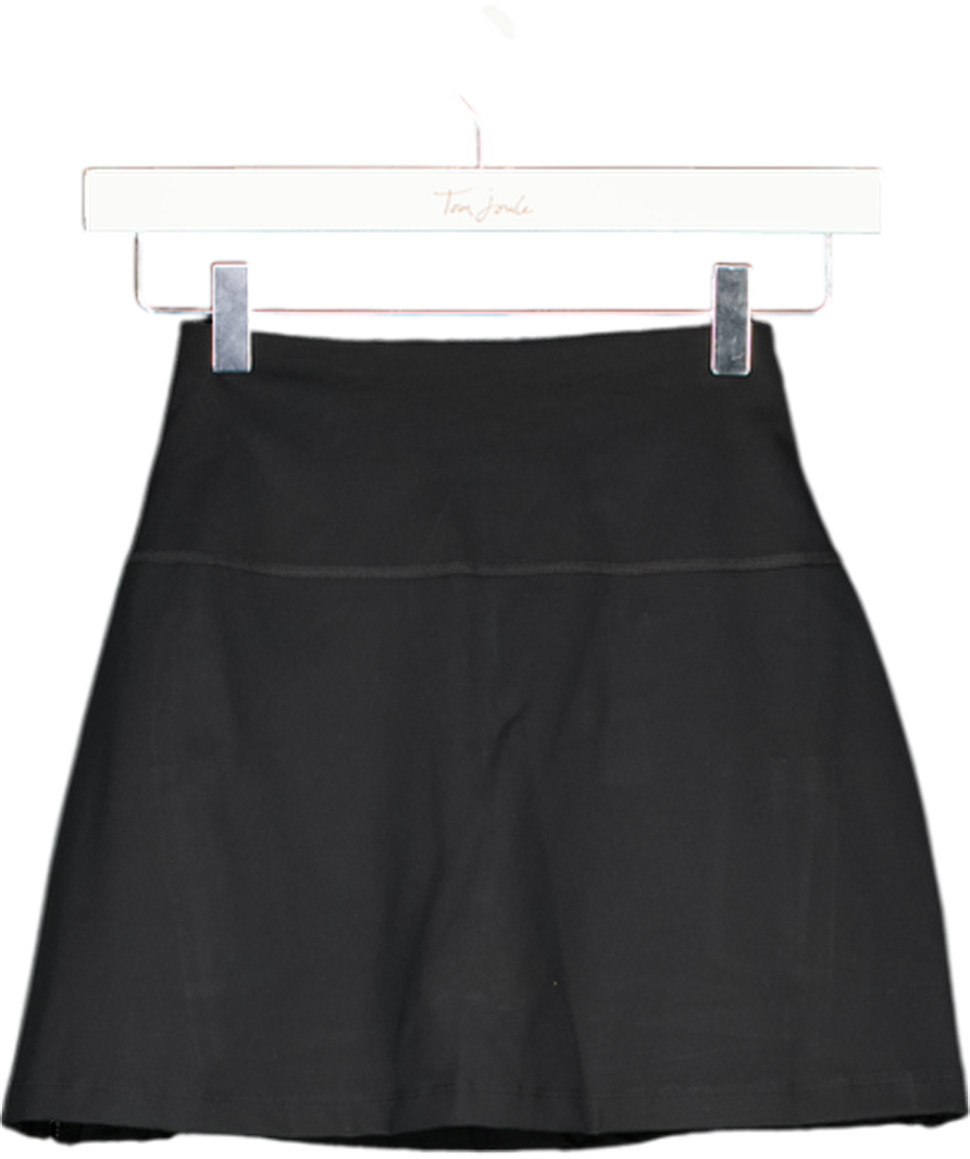 GIRLFRIEND COLLECTIVE High-rise Skort - Black UK XXS