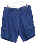 GAP Blue 8" Lightweight Cargo Short W30