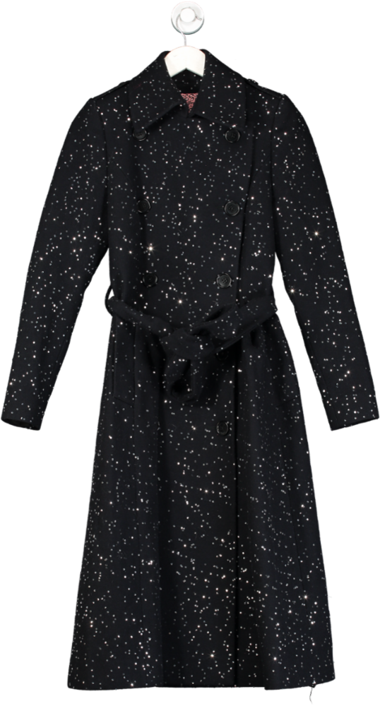Lena Hoschek Blue Boogie Nights Coat UK XS