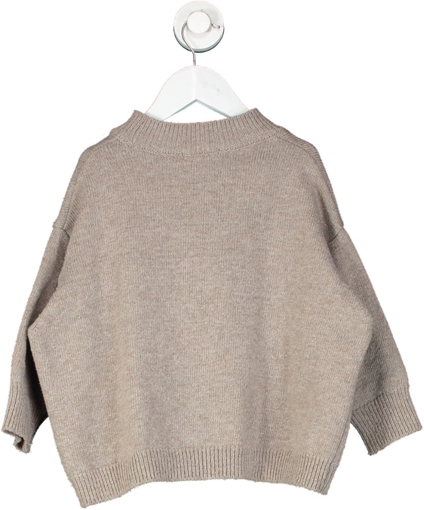 Anggo Beige Cashmere Blend Jumper 6 Years