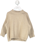 Agoo Beige Cashmere Blend Jumper 6 Years