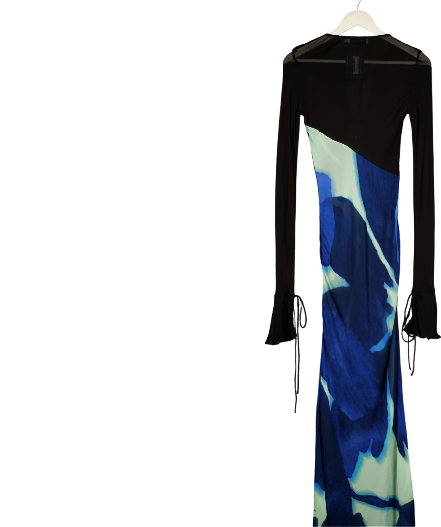 RAT & BOA Black Sabine Dress Floral UK XS
