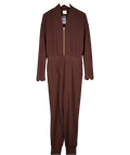 Varley Coffee Been Brown  Doublesoft Talia Jumpsuit UK M
