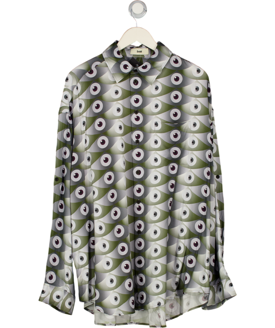 GmbH Grey Bertil Eye - Shirt - Khaki/grey UK L