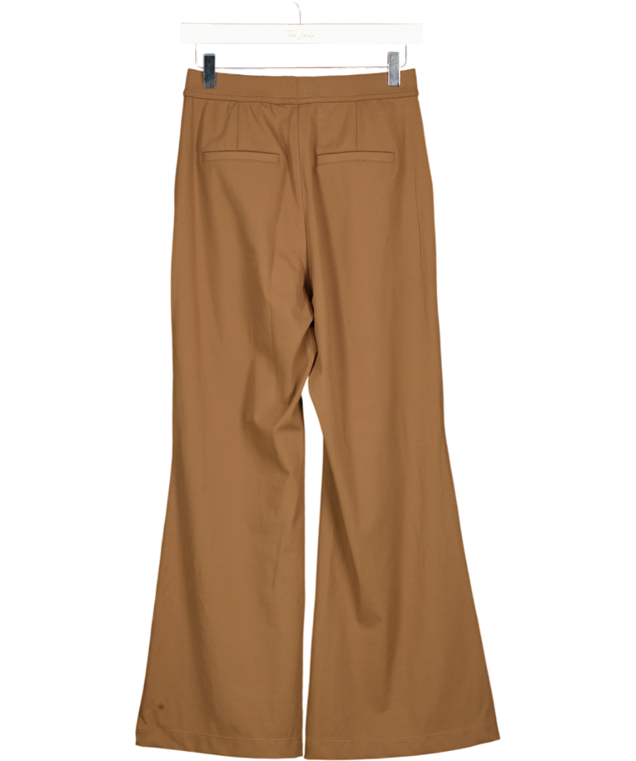 HALARA Brown Flex Wide Leg Trouser UK XS