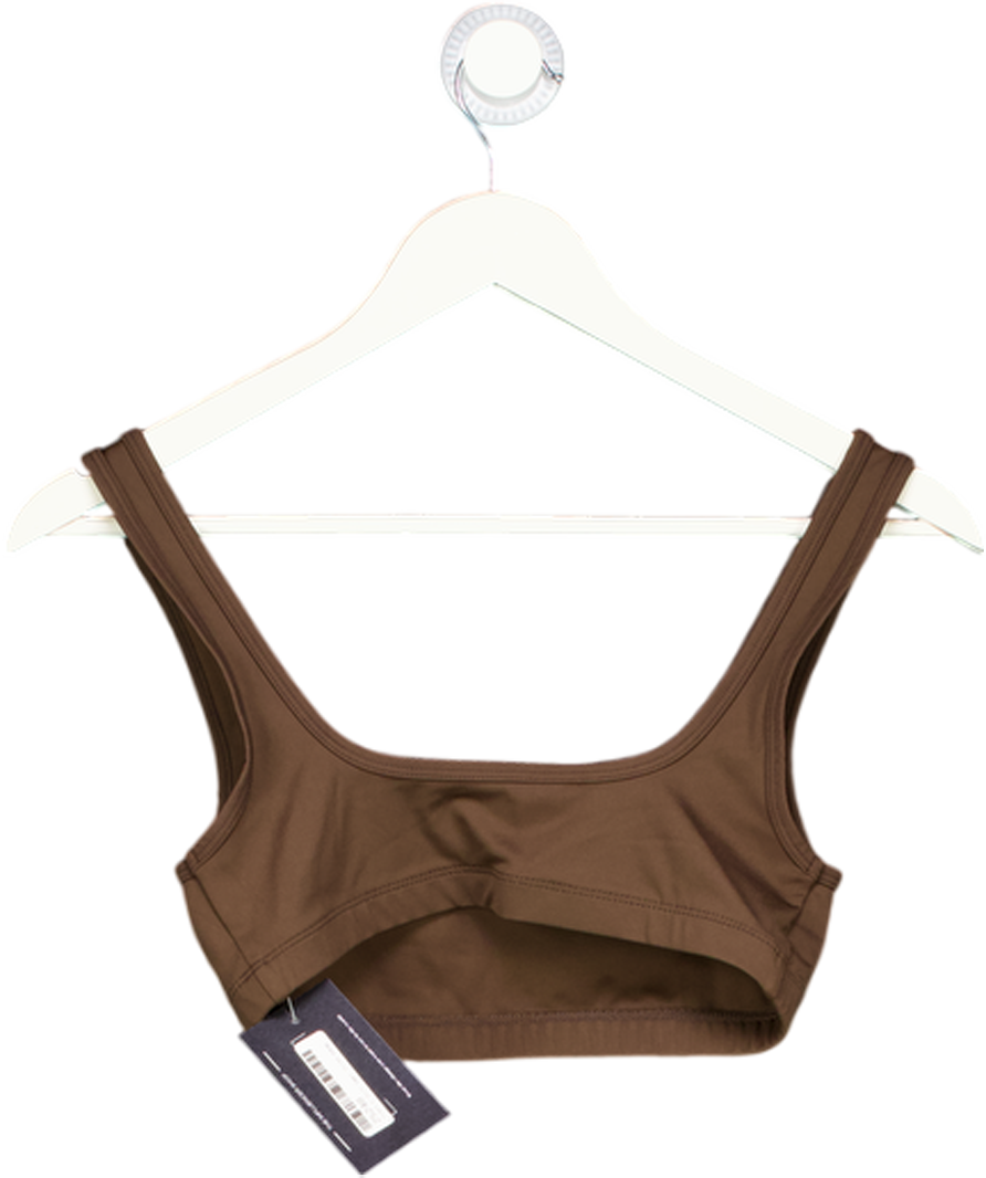 VEHLA Brown Sports Bra - Choc UK S