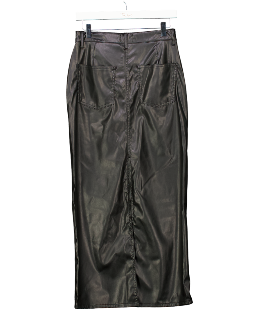 PROBLEM AI HAS CHANGED DESCRIPTION -Tom Ford Black Leather Maxi Skirt UK 10