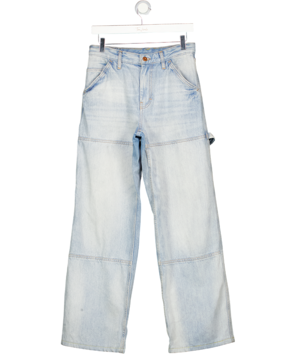 SUPERDRY Blue Mid Rise Denim Carpenter Jeans L32 W28