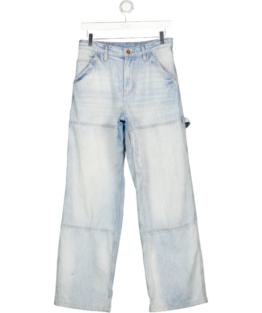 SUPERDRY Blue Mid Rise Denim Carpenter Jeans L32 W28