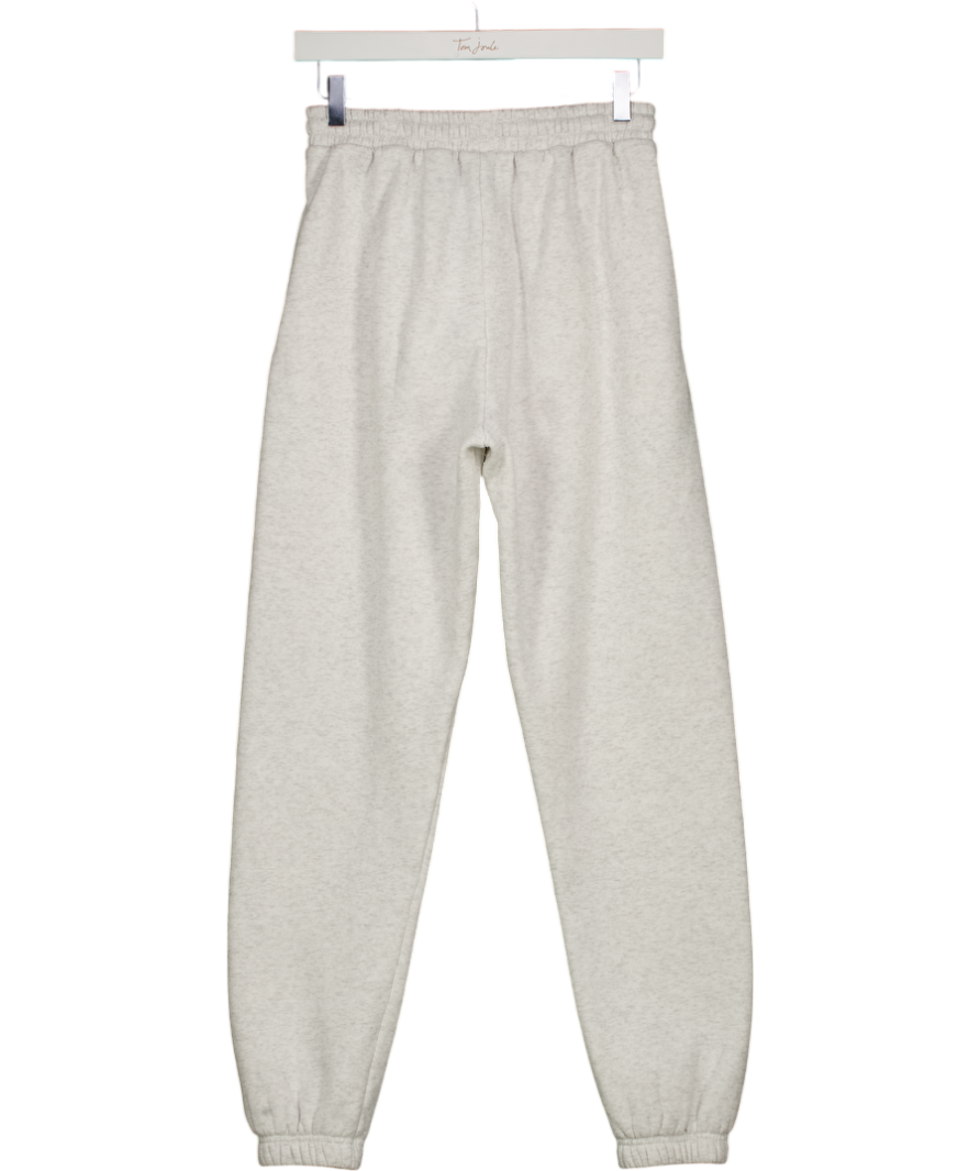 WHITE FOX Grey Logo Sweatpants Joggers UK XS