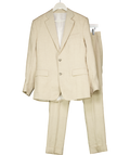 J.Lindenberg Beige Grant Active Hopsack Trouser And Blazer W46