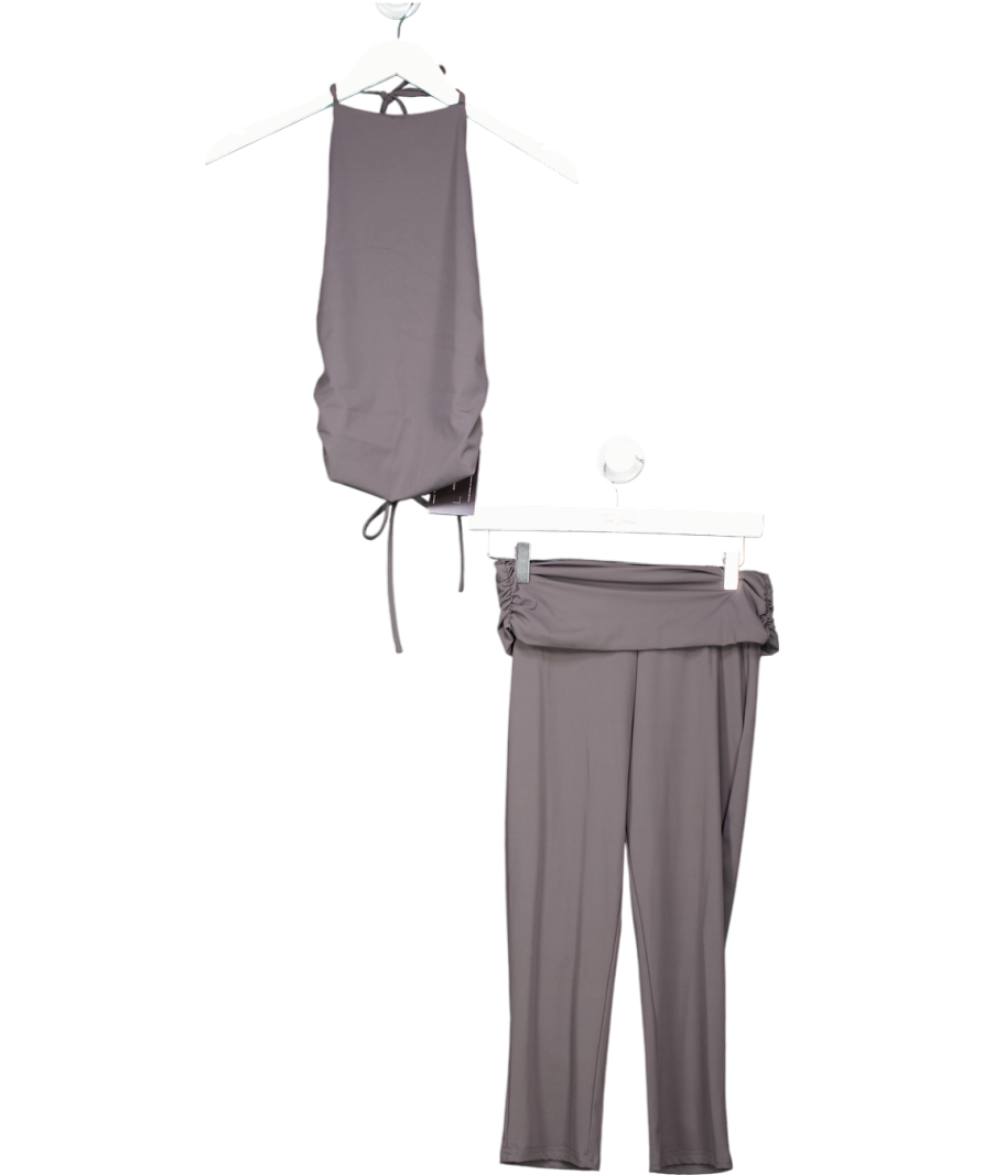 gymshark Blue Cosy Luxe Sweatshirt And Jogger UK M