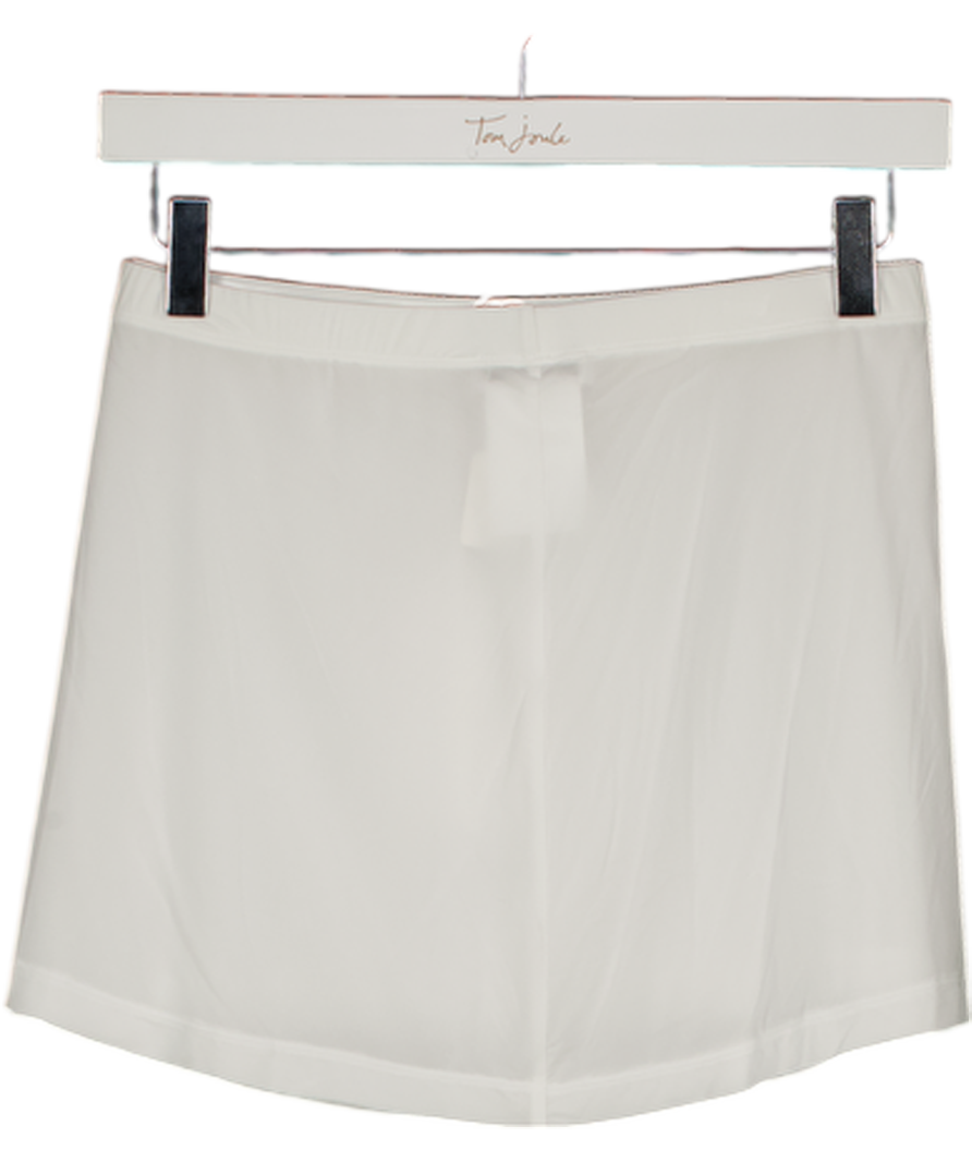 WARDROBE.NYC White Layred Tube Mini Skirt UK S
