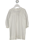 Belle Enfant Cream Lace And Embroidery Dress Ecru 5-6 Years