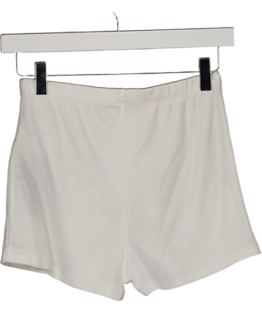 ASOS White Soft Pyjamas Short UK S