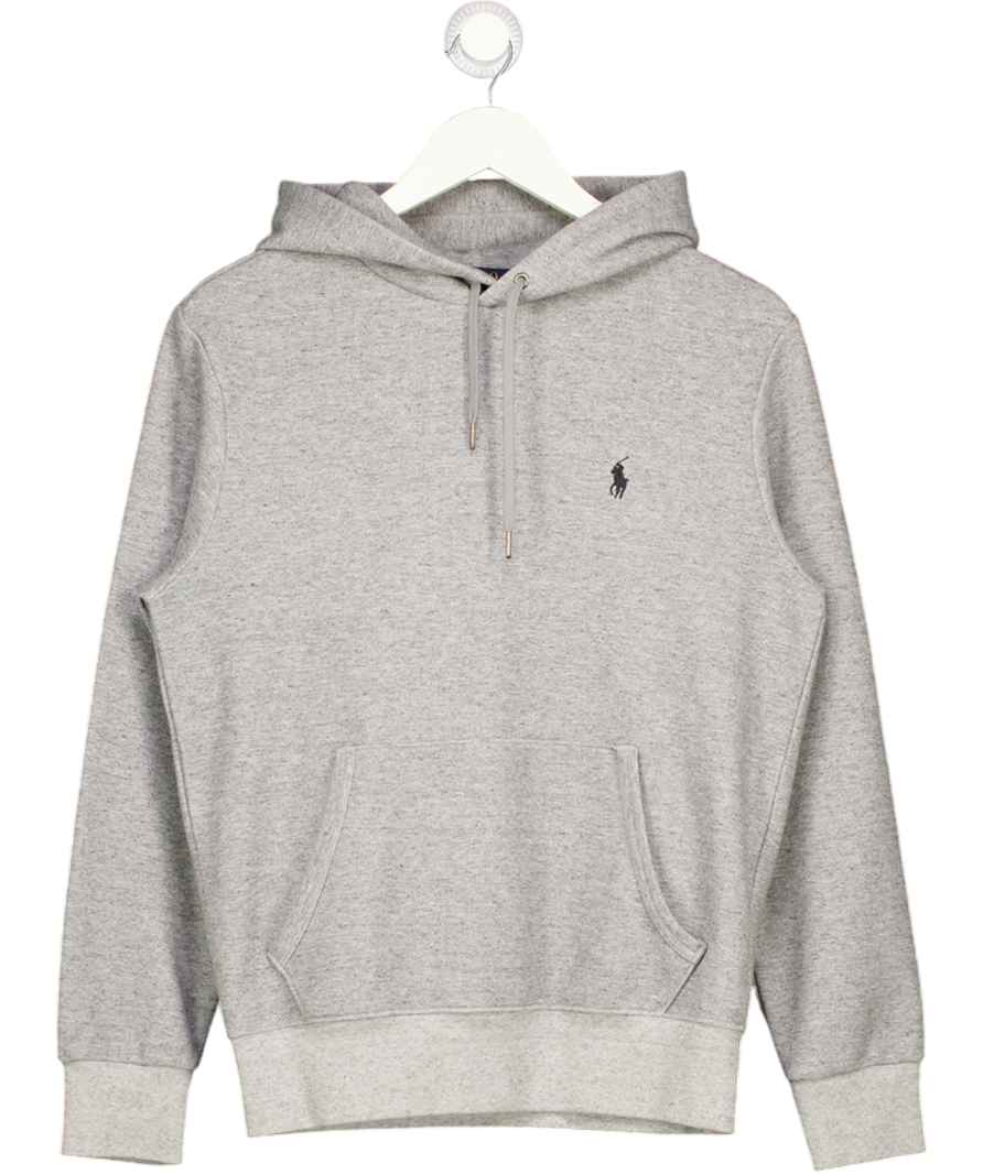Polo Ralph Lauren Grey The Rl Fleece Hoodie UK XS