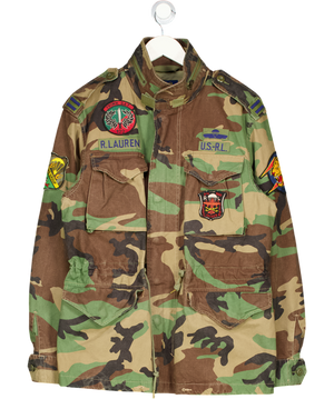 Polo Ralph Lauren Green Camo Field Jacket UK M