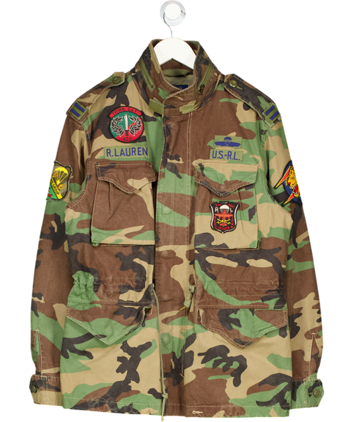 Polo Ralph Lauren Green Camo Field Jacket UK M