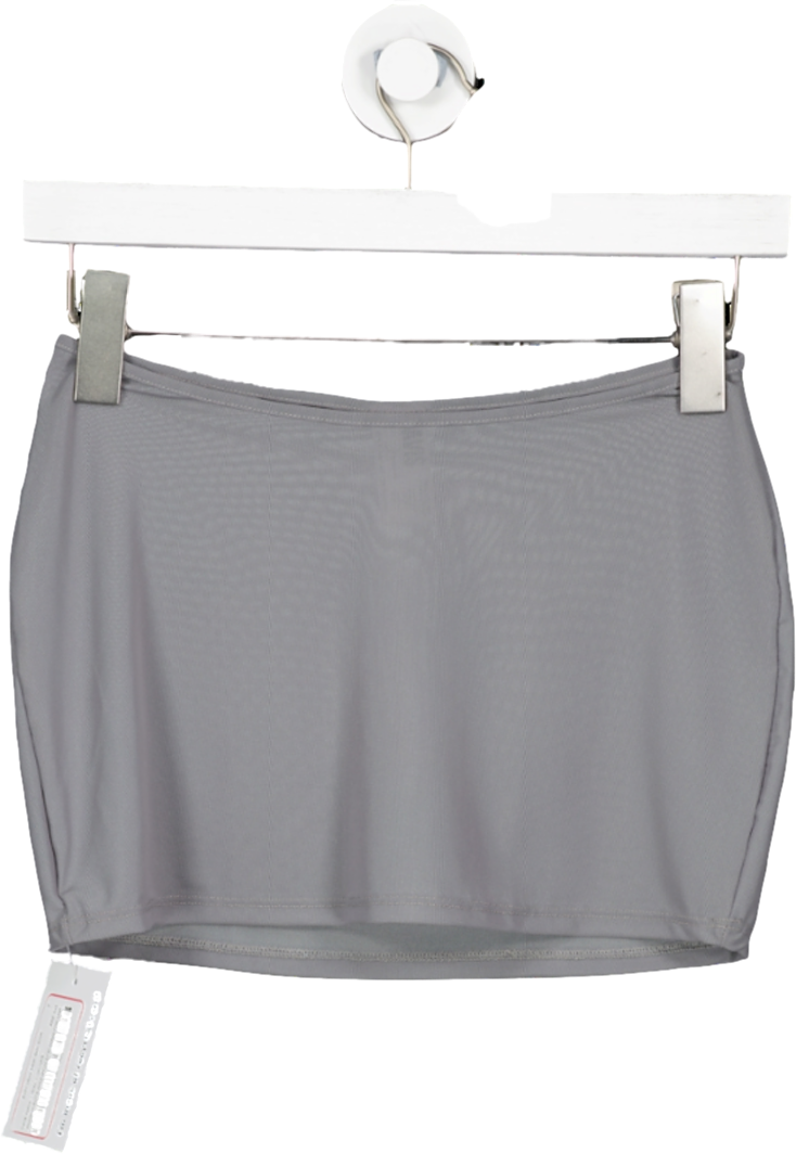 Davis Active Grey Swim Micro Mesh Skirt Steel UK XS/S