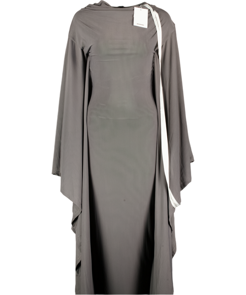 BBXBRAND Grey Batwing Gown UK M